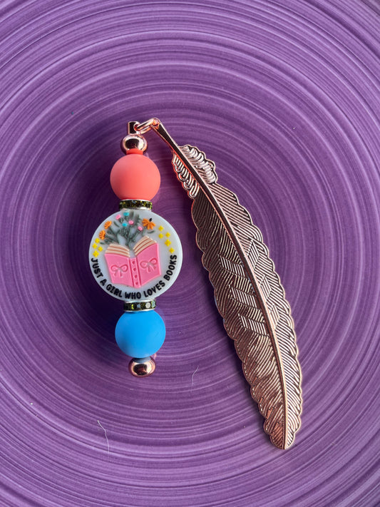 Just A Girl Bookmark