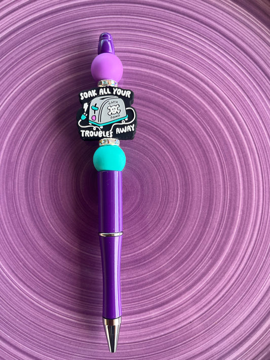 Dark Purple Toaster Pen